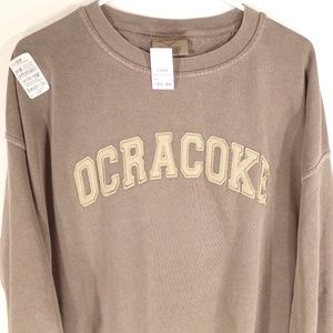 New Men's OBX Outer Banks OCRACOKE Sweatshirt XL